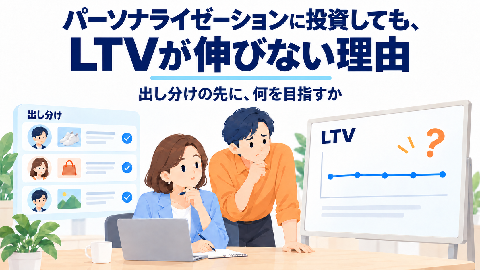 パーソナライゼーションに投資しても、LTVが伸びない理由